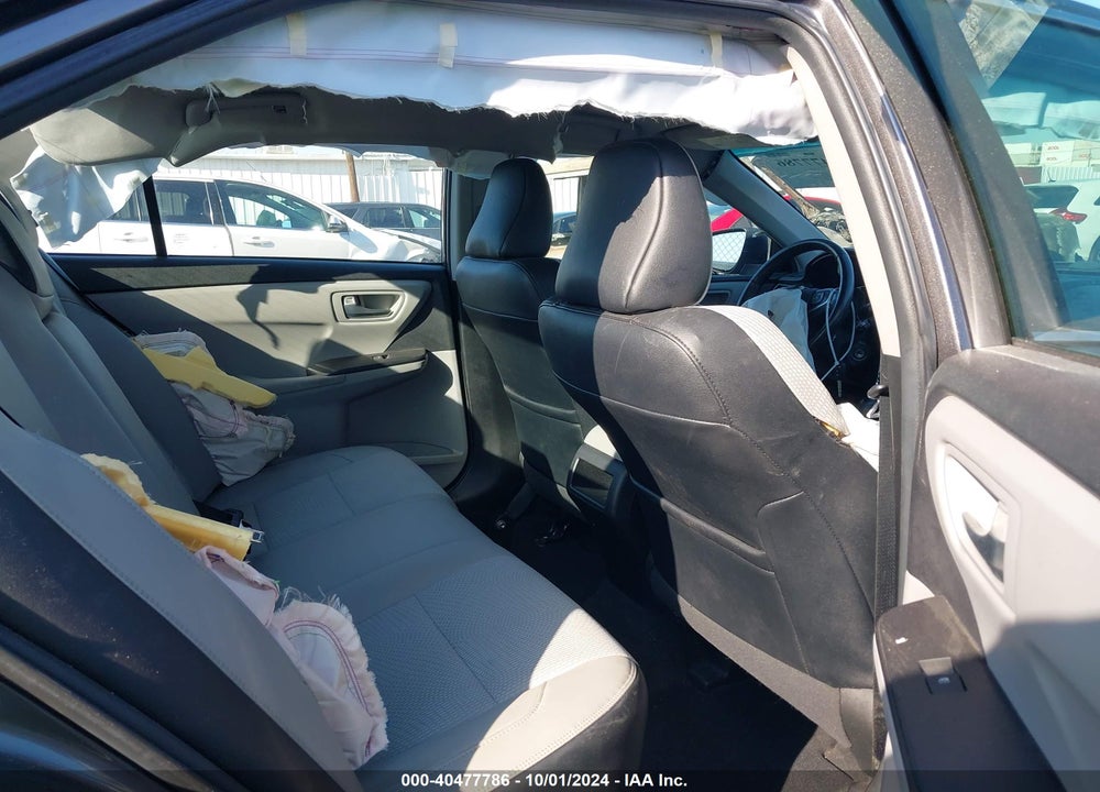 2016 TOYOTA CAMRY SE VIN: 4T1BF1FK3GU596483