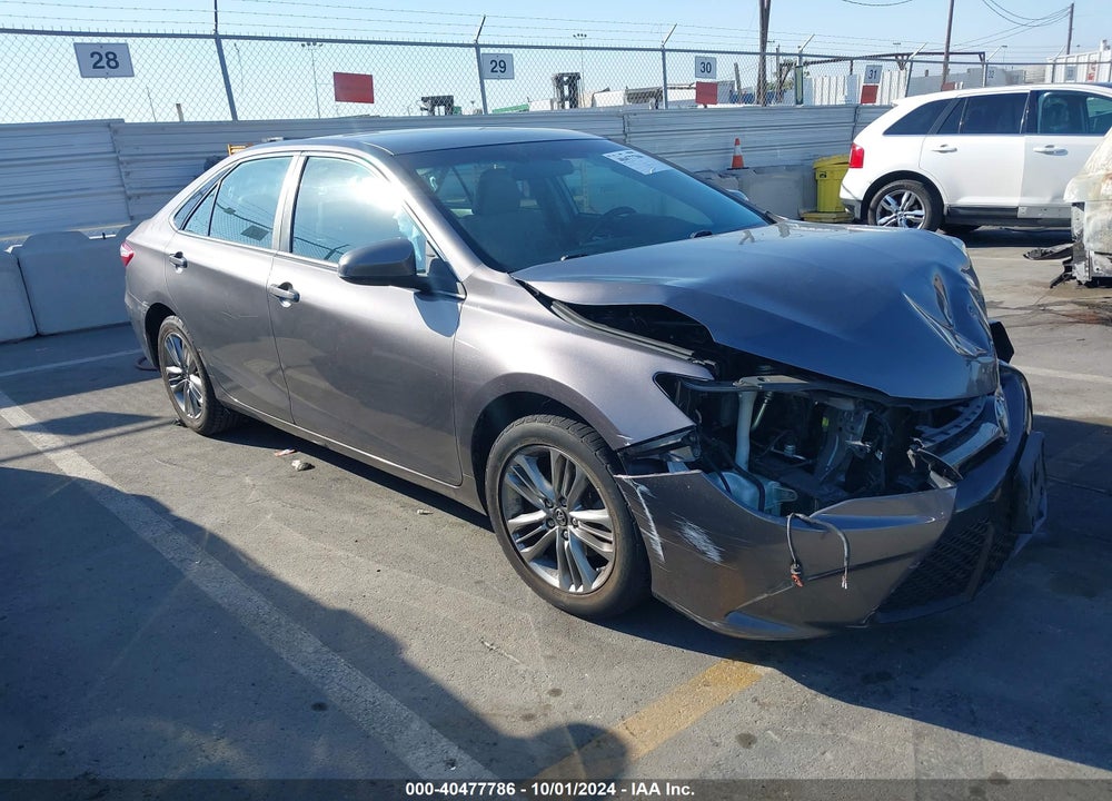 2016 TOYOTA CAMRY SE VIN: 4T1BF1FK3GU596483