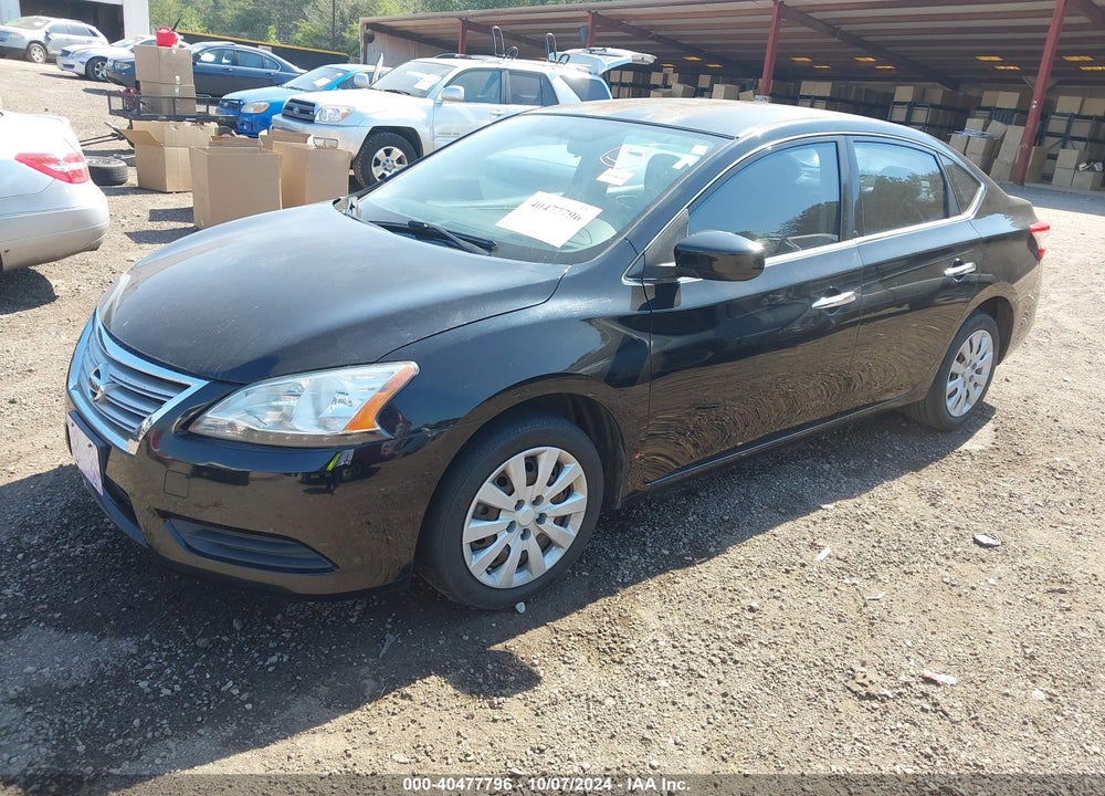 2014 NISSAN SENTRA SV VIN: 3N1AB7AP6EY252869
