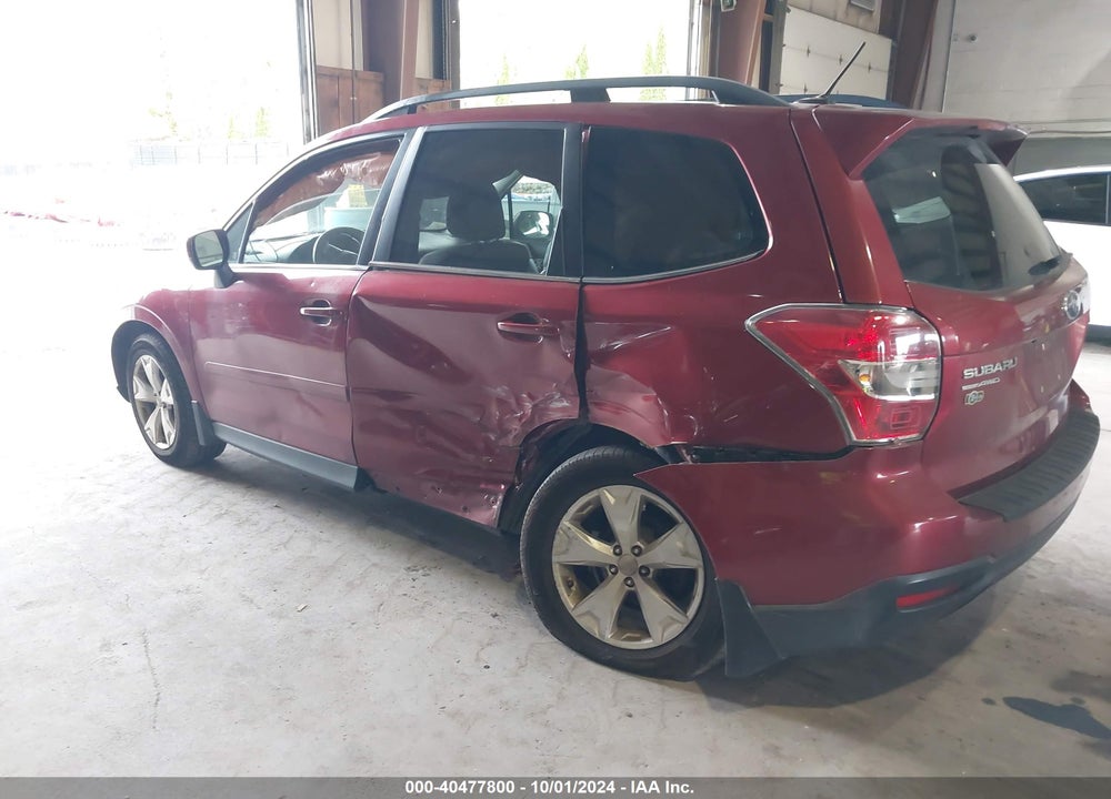 2015 SUBARU FORESTER 2.5I LIMITED VIN: JF2SJAKC6FH493648