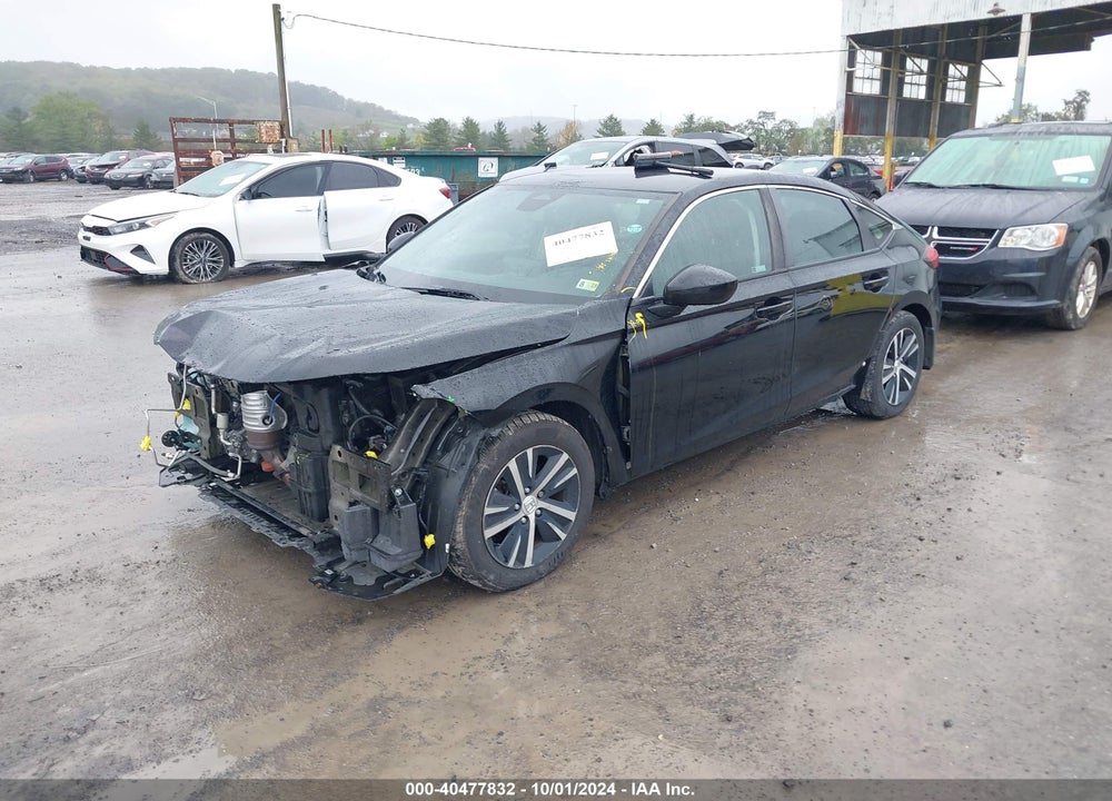 2022 HONDA CIVIC LX VIN: 19XFL2H54NE013331