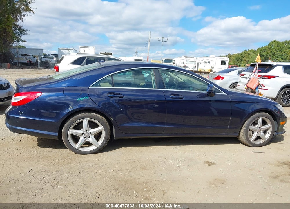 2014 MERCEDES-BENZ CLS 550 4MATIC VIN: WDDLJ9BB4EA096753