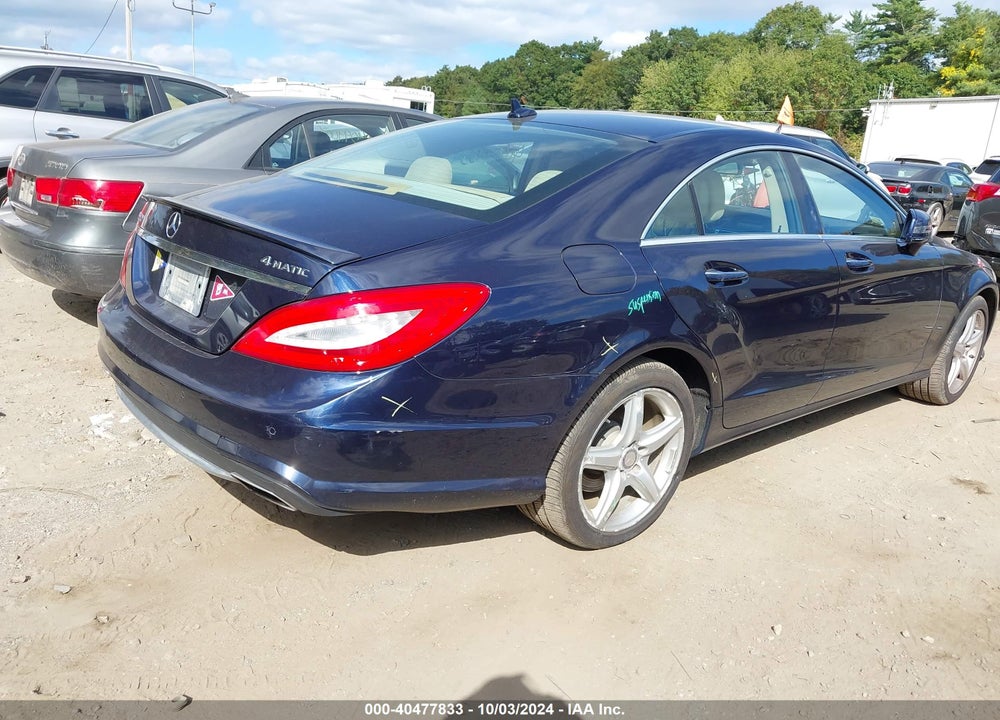 2014 MERCEDES-BENZ CLS 550 4MATIC VIN: WDDLJ9BB4EA096753