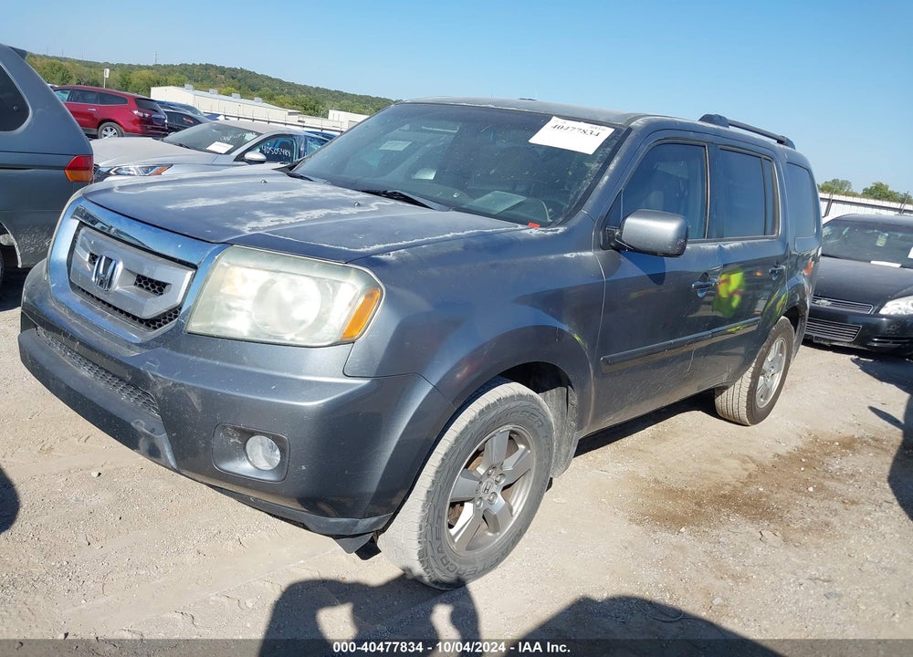 2009 HONDA PILOT EX-L VIN: 5FNYF48509B041395