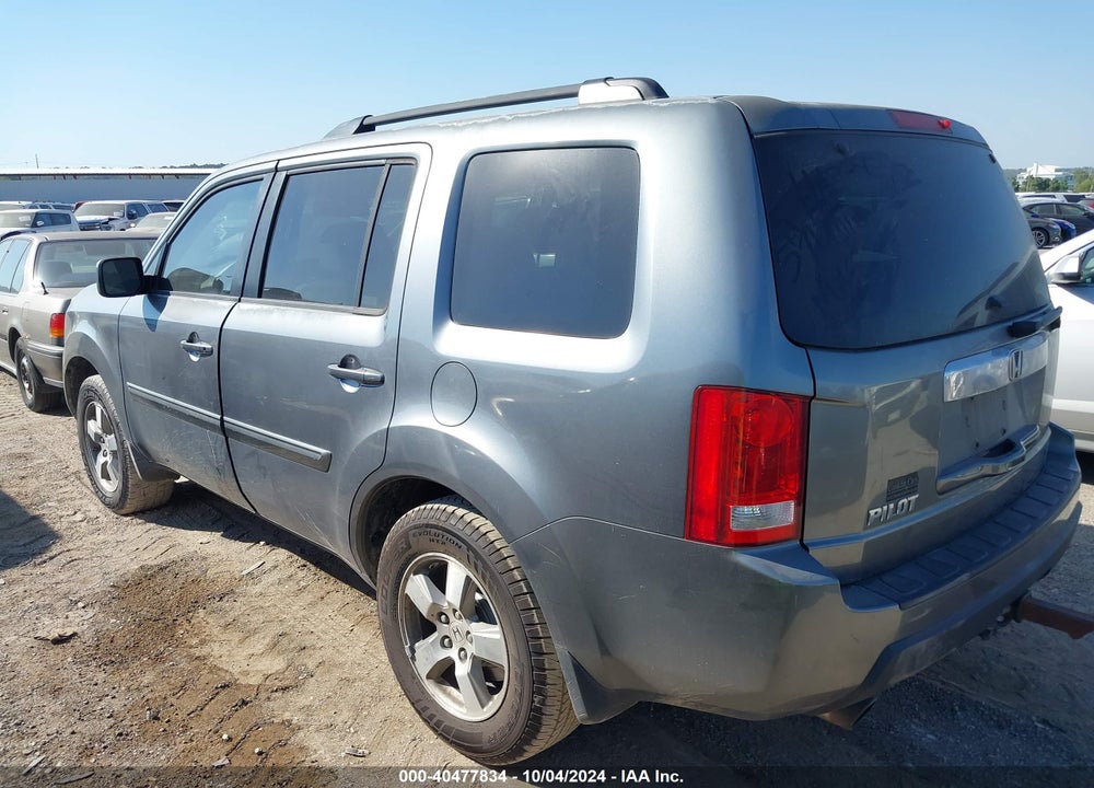 2009 HONDA PILOT EX-L VIN: 5FNYF48509B041395