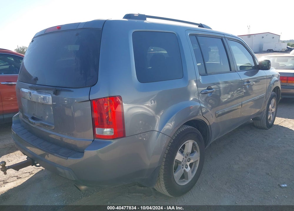 2009 HONDA PILOT EX-L VIN: 5FNYF48509B041395