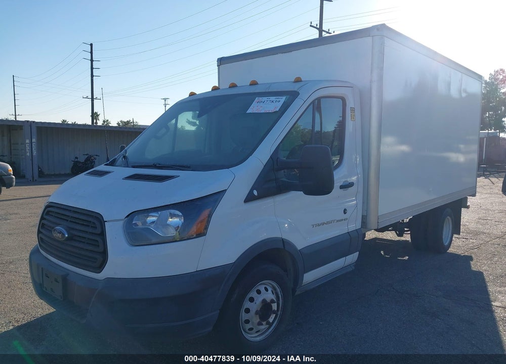 2018 FORD TRANSIT-350 CAB VIN: 1FDBF8ZM6JKA69711