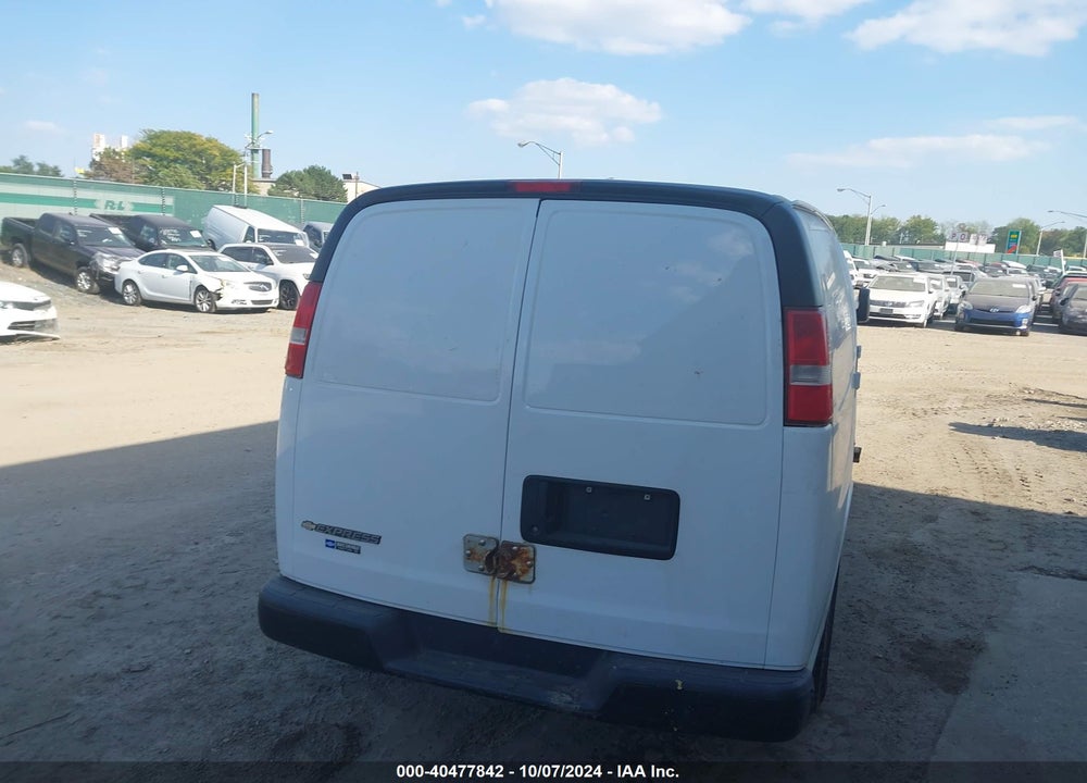 2017 CHEVROLET EXPRESS 2500 WORK VAN VIN: 1GCWGAFF3H1131596