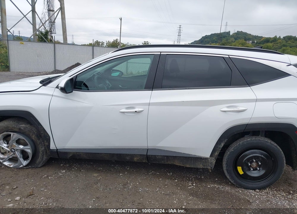2022 HYUNDAI TUCSON SEL VIN: 5NMJBCAE3NH055902