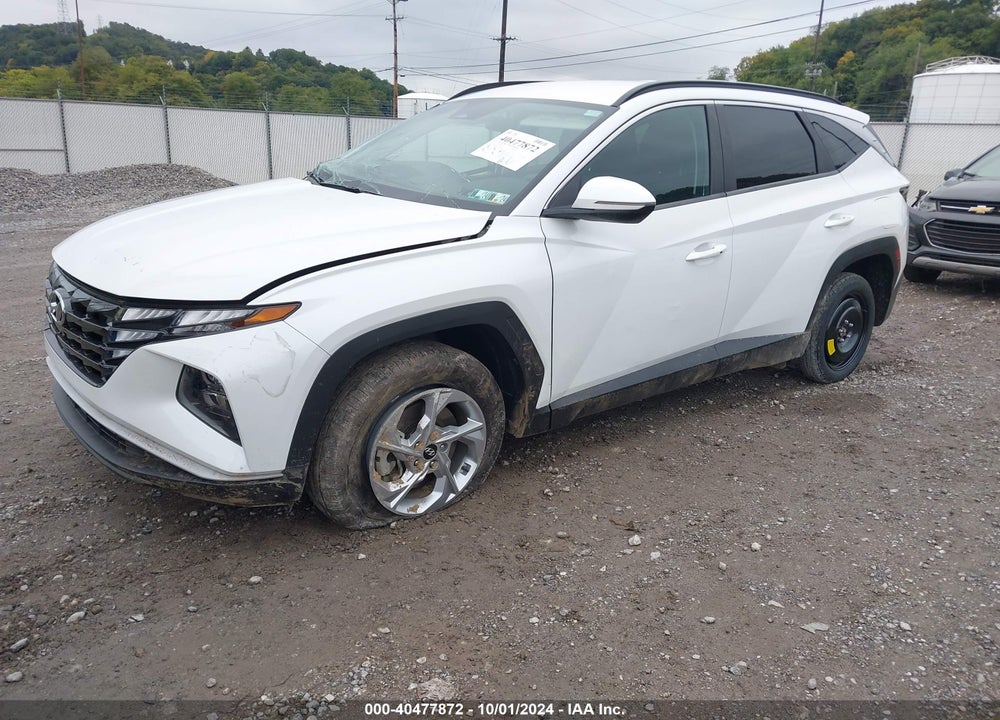 2022 HYUNDAI TUCSON SEL VIN: 5NMJBCAE3NH055902