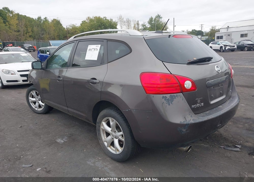 2009 NISSAN ROGUE SL VIN: JN8AS58T09W042175