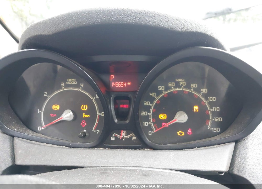 2011 FORD FIESTA S VIN: 3FADP4AJXBM181562