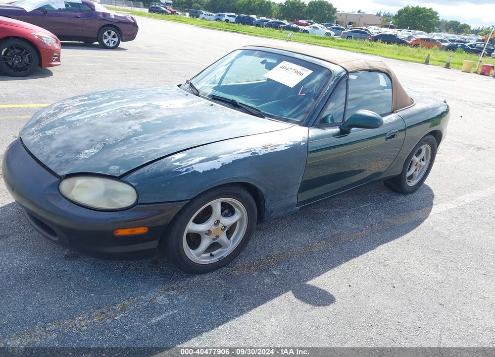 2002 MAZDA MX-5 MIATA CLOTH/LS/SE VIN: JM1NB353720232750
