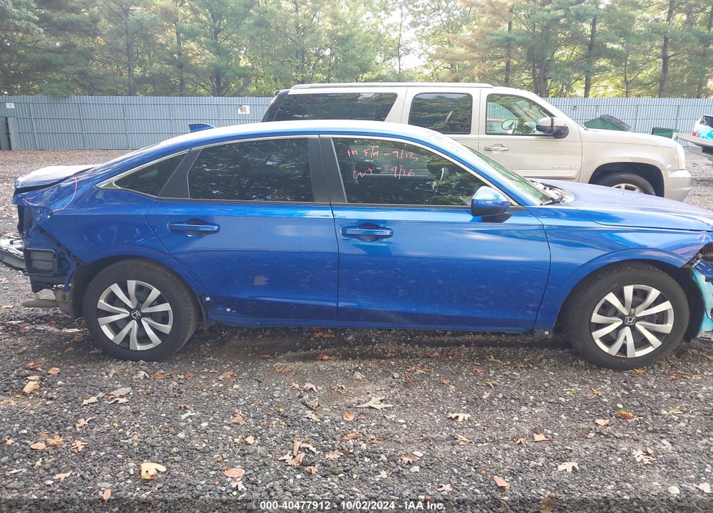 2023 HONDA CIVIC LX VIN: 2HGFE2F23PH560117