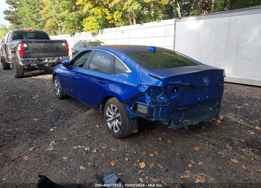 2023 HONDA CIVIC LX VIN: 2HGFE2F23PH560117