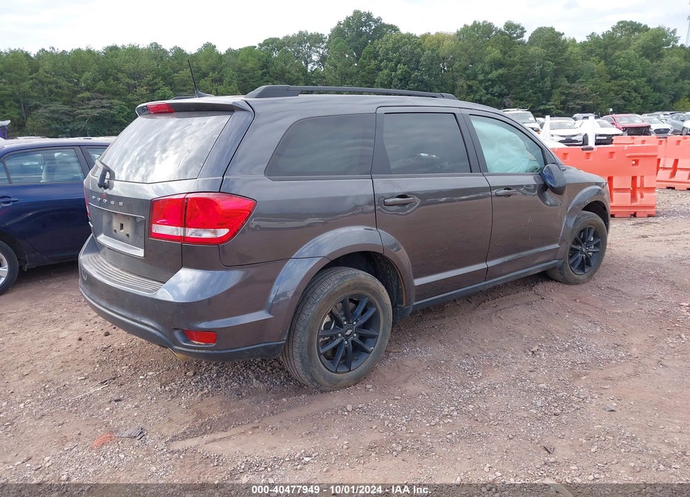 2019 DODGE JOURNEY SE VIN: 3C4PDCBG0KT868701