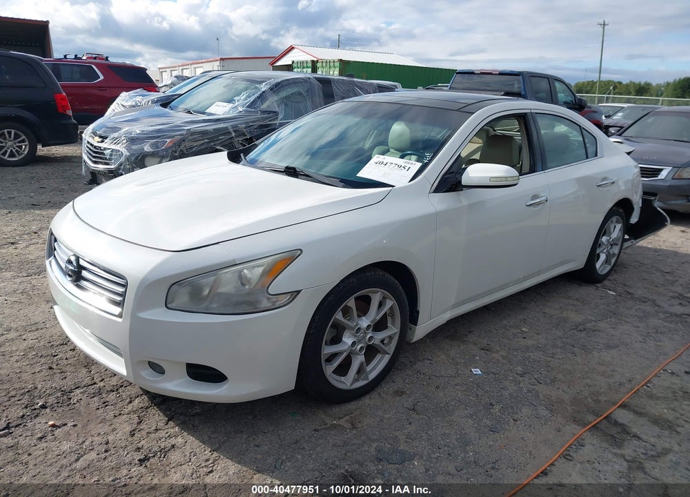 2014 NISSAN MAXIMA VIN: 1N4AA5AP4EC493414