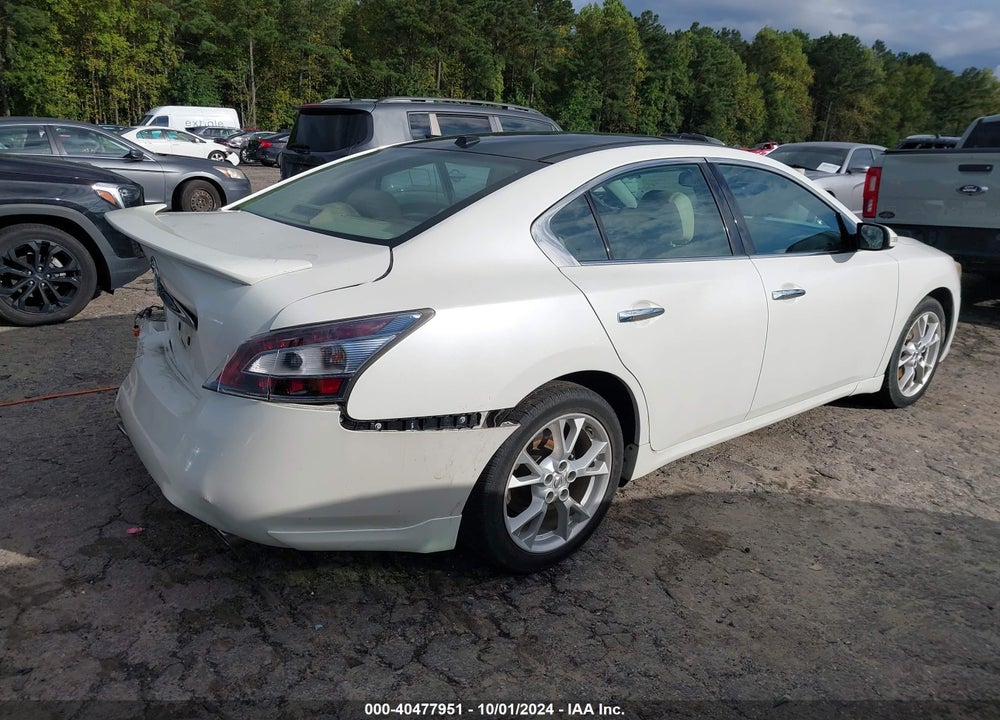 2014 NISSAN MAXIMA VIN: 1N4AA5AP4EC493414
