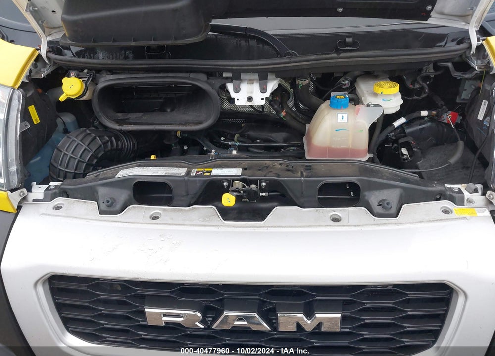 2022 RAM PROMASTER 2500 HIGH ROOF 159 WB VIN: 3C6LRVDG3NE115205
