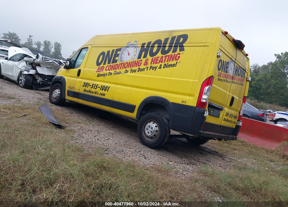 2022 RAM PROMASTER 2500 HIGH ROOF 159 WB VIN: 3C6LRVDG3NE115205