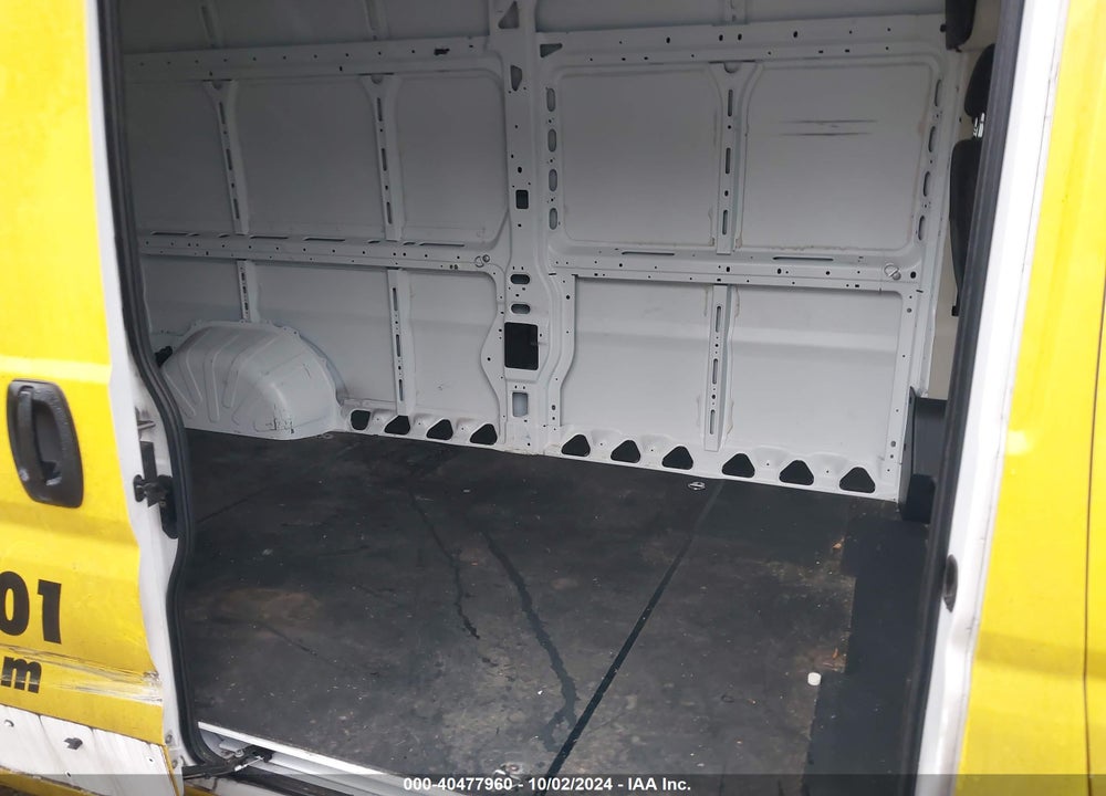 2022 RAM PROMASTER 2500 HIGH ROOF 159 WB VIN: 3C6LRVDG3NE115205