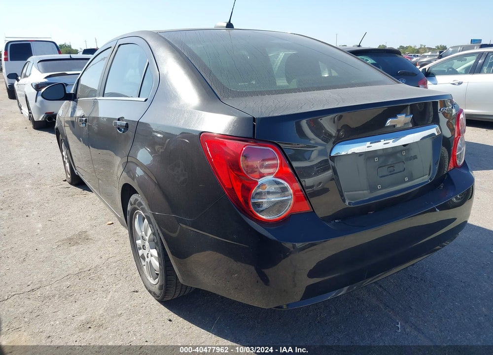 2016 CHEVROLET SONIC LT AUTO VIN: 1G1JC5SH9G4166380