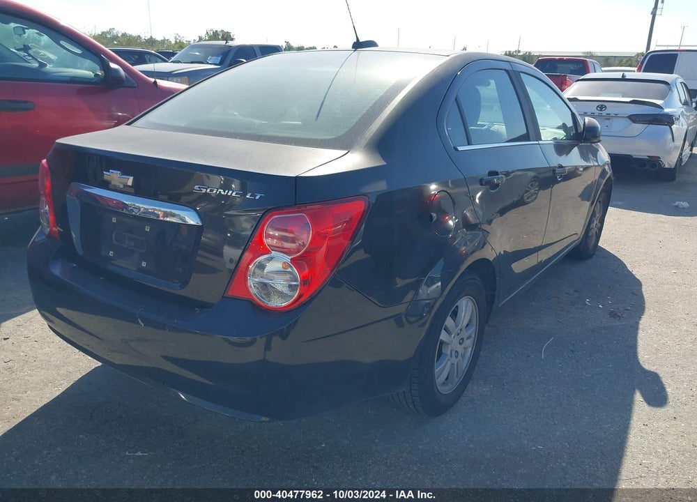 2016 CHEVROLET SONIC LT AUTO VIN: 1G1JC5SH9G4166380