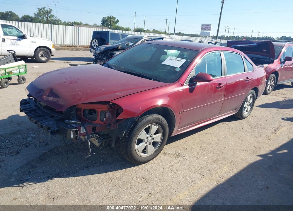 2009 CHEVROLET IMPALA LT VIN: 2G1WT57K691157726