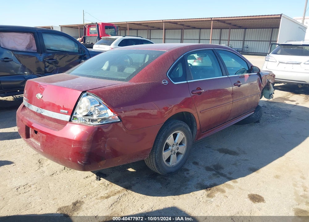 2009 CHEVROLET IMPALA LT VIN: 2G1WT57K691157726