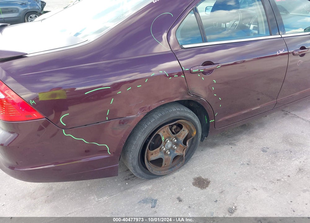 2011 FORD FUSION SE VIN: 3FAHP0HA9BR284202