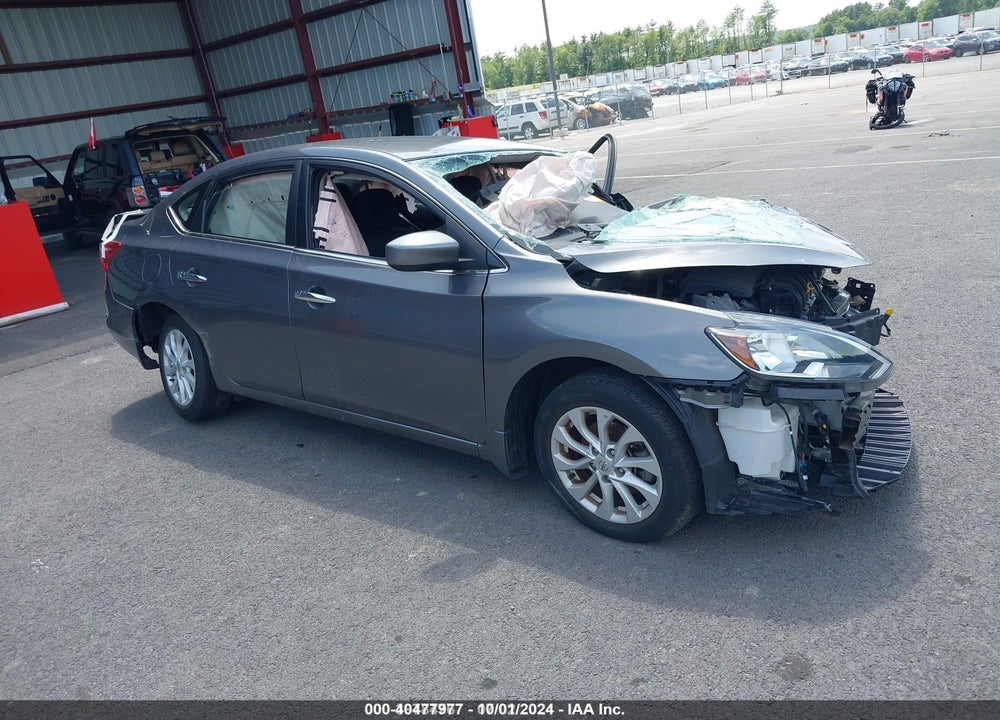 2019 NISSAN SENTRA SV VIN: 3N1AB7AP9KY388635