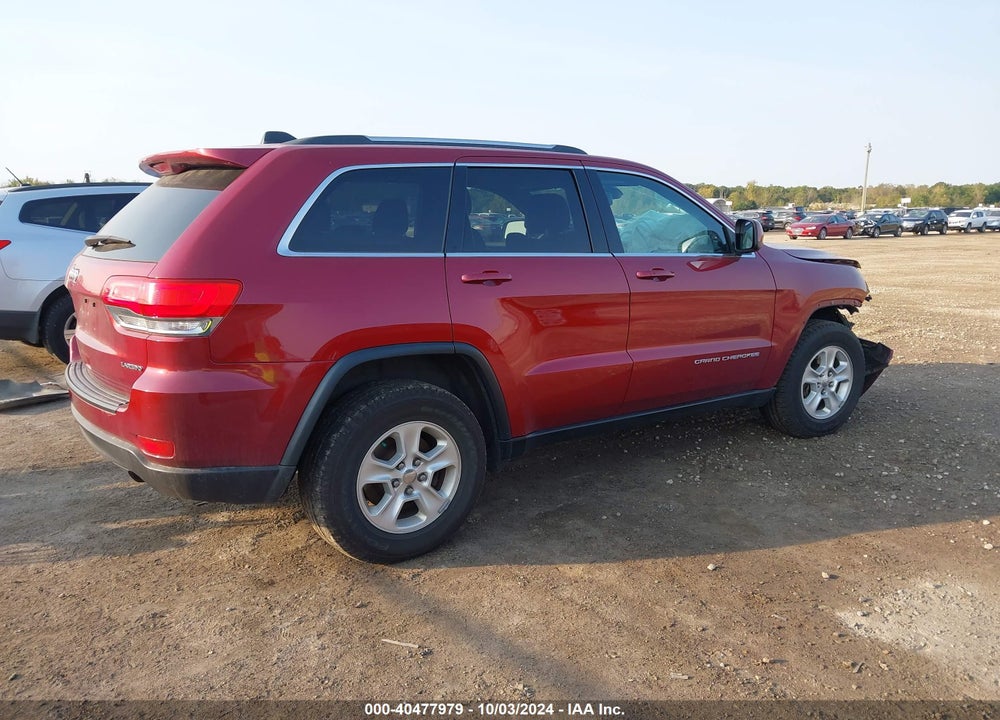 2015 JEEP GRAND CHEROKEE LAREDO VIN: 1C4RJFAG4FC115274