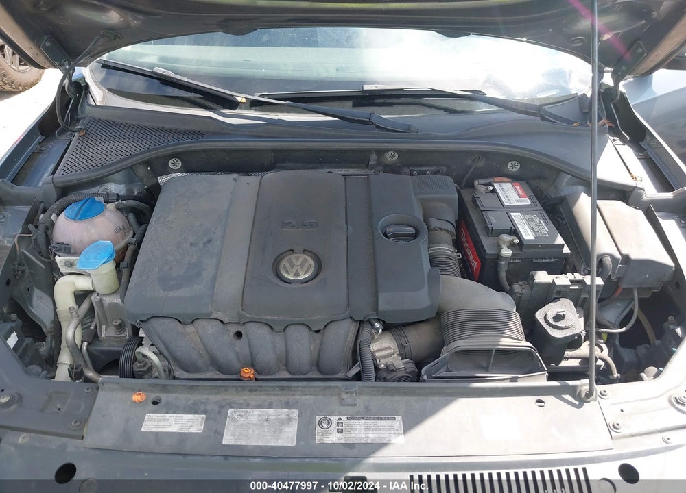 2012 VOLKSWAGEN PASSAT 2.5L S VIN: 1VWAP7A3XCC107753