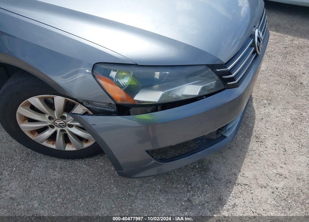 2012 VOLKSWAGEN PASSAT 2.5L S VIN: 1VWAP7A3XCC107753