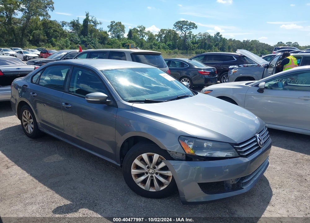 2012 VOLKSWAGEN PASSAT 2.5L S VIN: 1VWAP7A3XCC107753