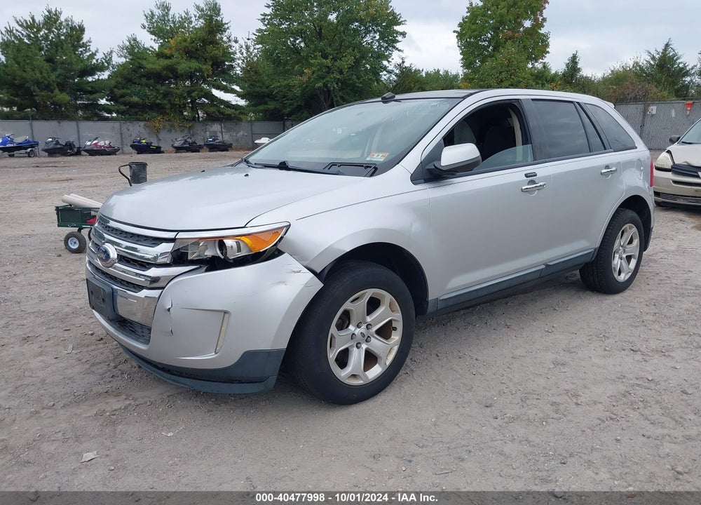 2011 FORD EDGE SEL VIN: 2FMDK4JC6BBB49764