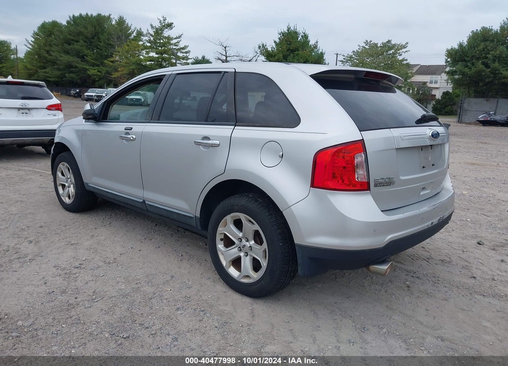 2011 FORD EDGE SEL VIN: 2FMDK4JC6BBB49764