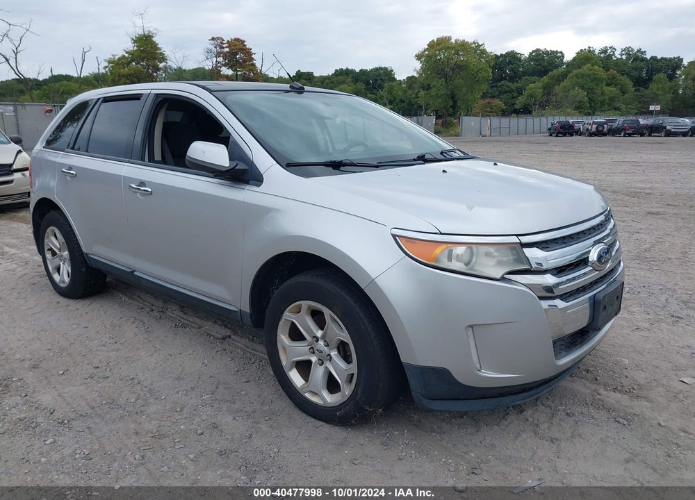 2011 FORD EDGE SEL VIN: 2FMDK4JC6BBB49764