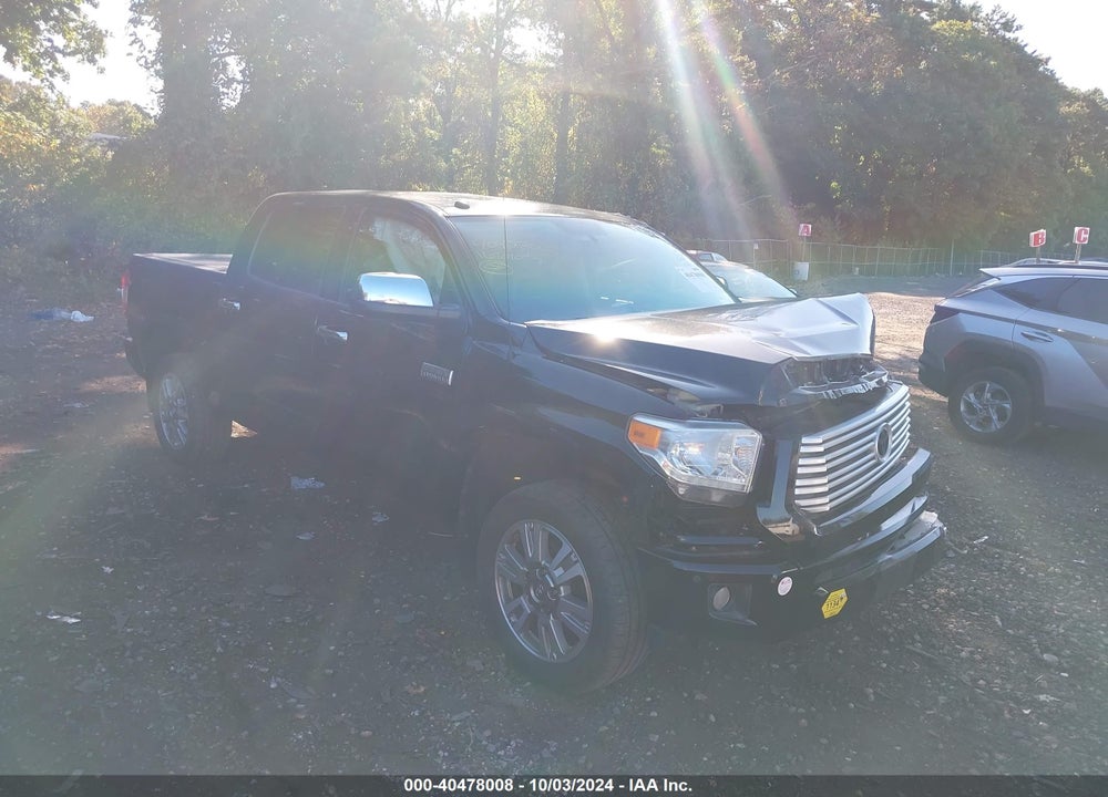 2016 TOYOTA TUNDRA PLATINUM 5.7L V8 VIN: 5TFAY5F16GX564117