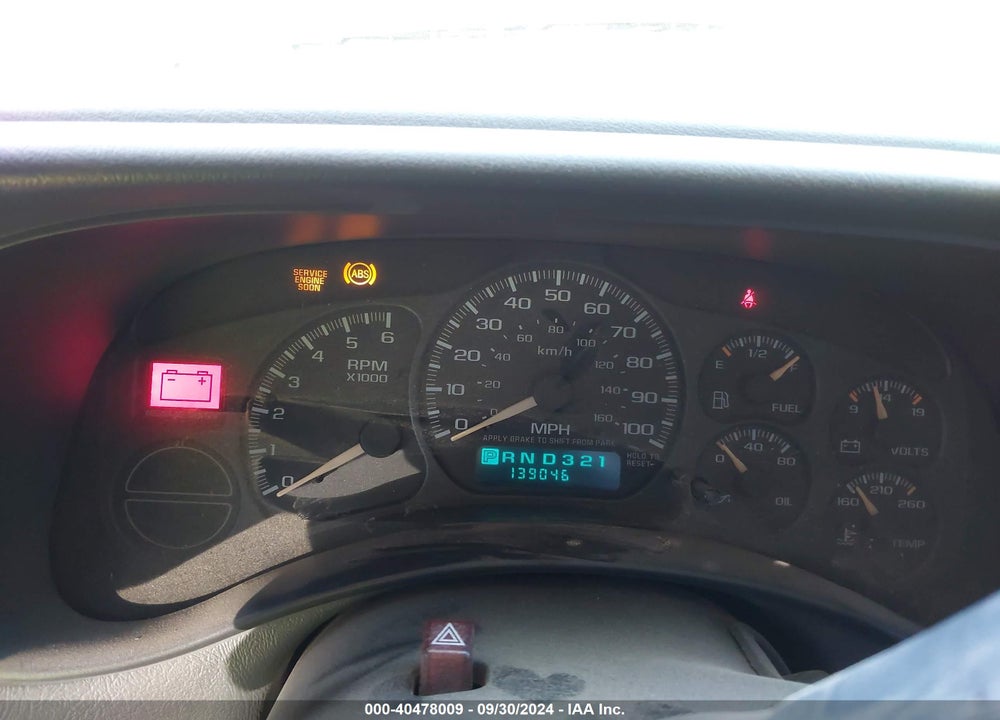 2002 CHEVROLET AVALANCHE 1500 VIN: 3GNEK13T62G121438