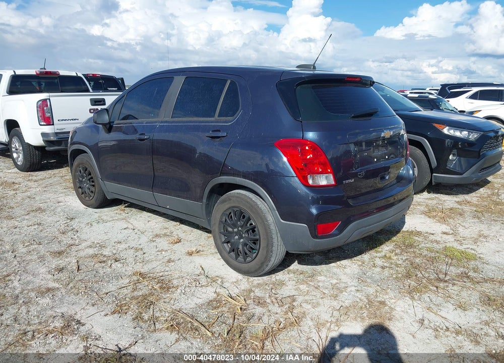 2018 CHEVROLET TRAX LS VIN: 3GNCJKSB5JL167602