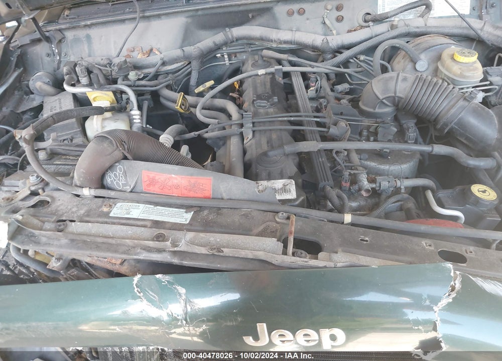 2000 JEEP CHEROKEE LIMITED VIN: 1J4FF68S2YL109954