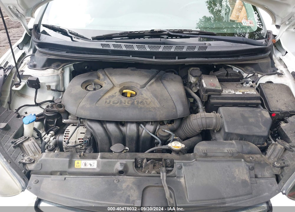 2013 HYUNDAI ELANTRA GLS VIN: 5NPDH4AE6DH432953