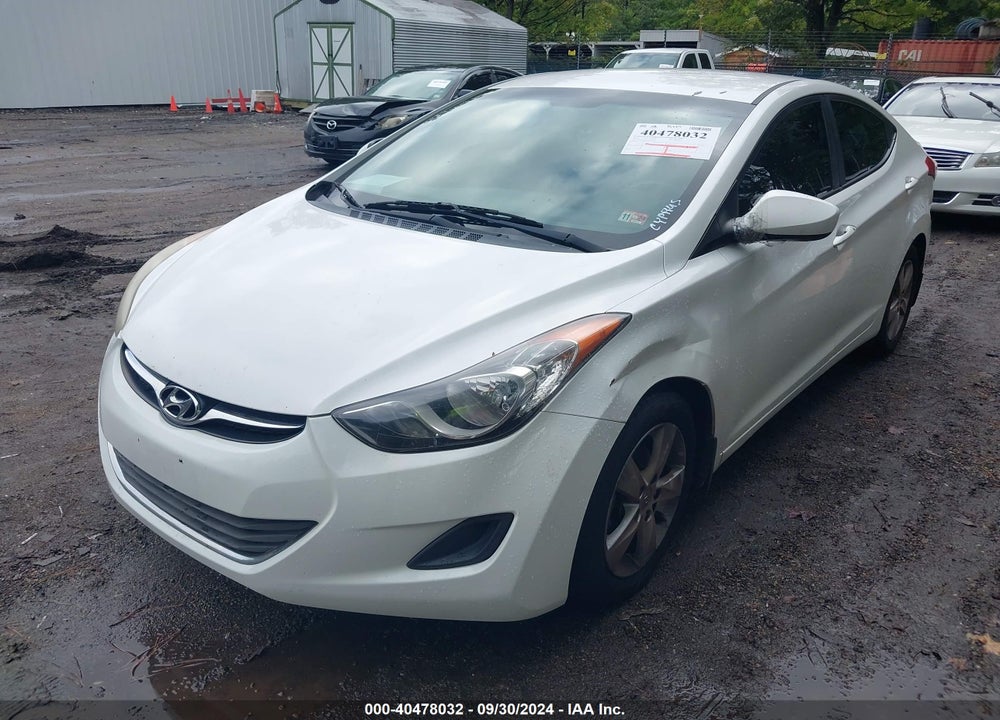 2013 HYUNDAI ELANTRA GLS VIN: 5NPDH4AE6DH432953