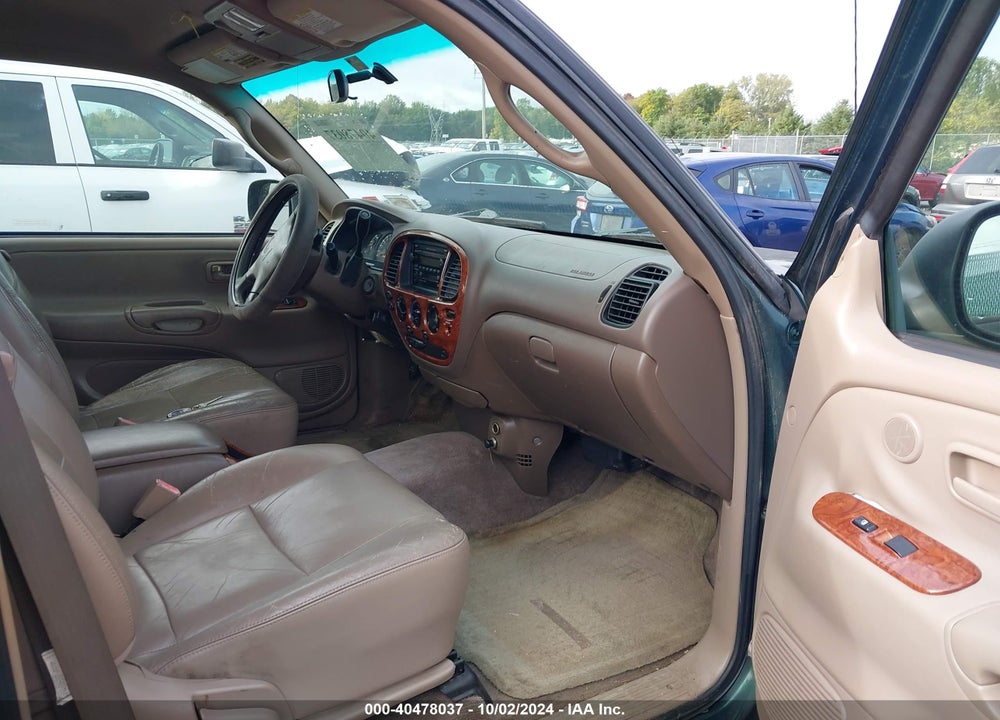 2002 TOYOTA TUNDRA LTD V8 VIN: 5TBBT48102S287675