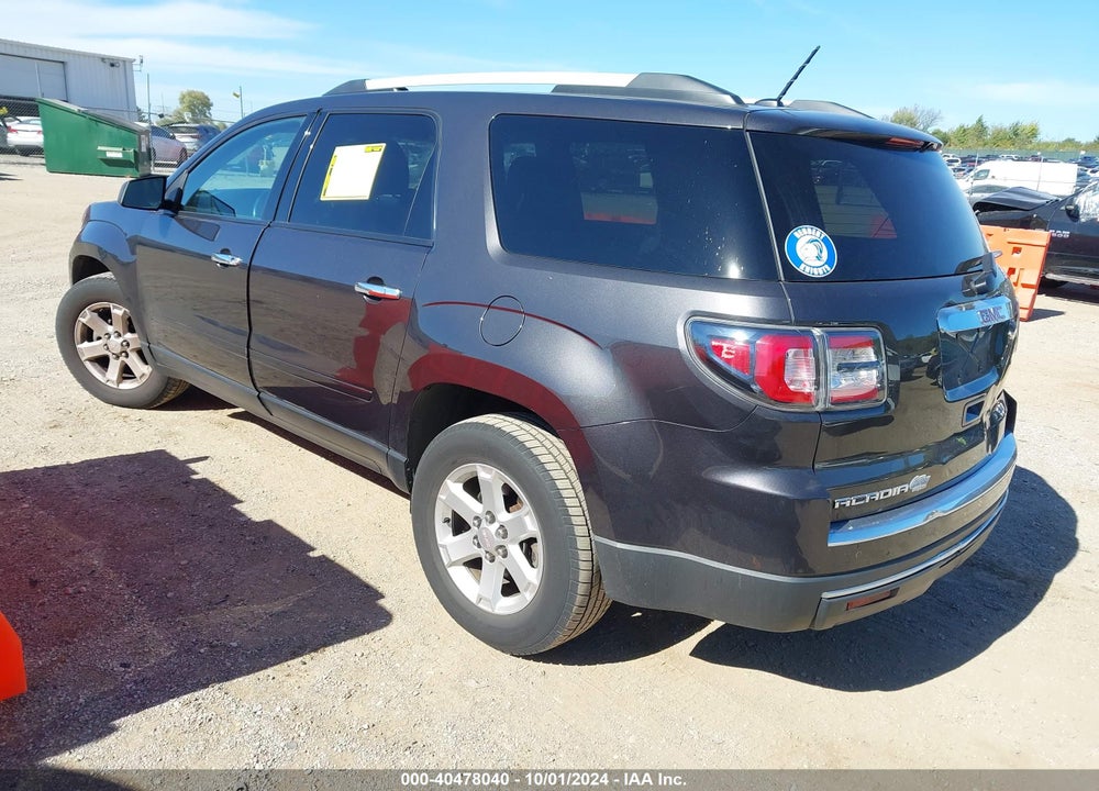 2015 GMC ACADIA SLE-2 VIN: 1GKKRPKD2FJ365908