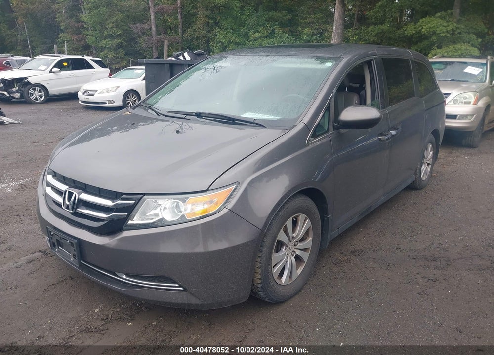 2015 HONDA ODYSSEY EX-L VIN: 5FNRL5H65FB077042