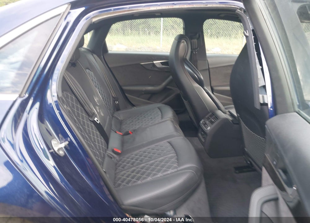2019 AUDI S4 3.0T PREMIUM VIN: WAUB4AF41KA006929