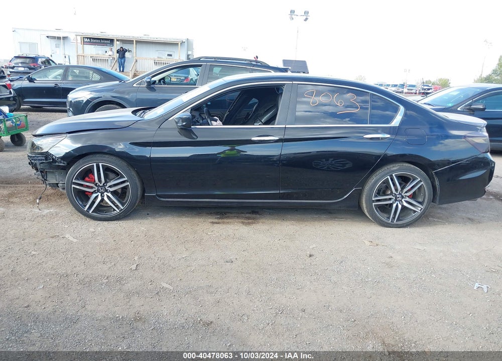 2017 HONDA ACCORD SPORT VIN: 1HGCR2F56HA007155