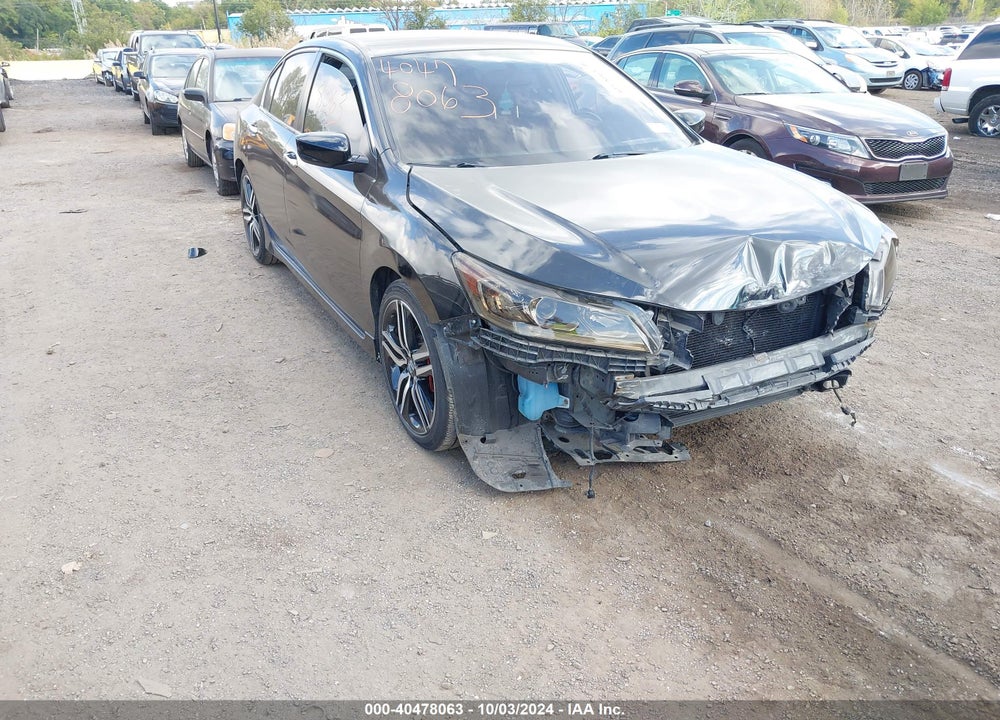 2017 HONDA ACCORD SPORT VIN: 1HGCR2F56HA007155